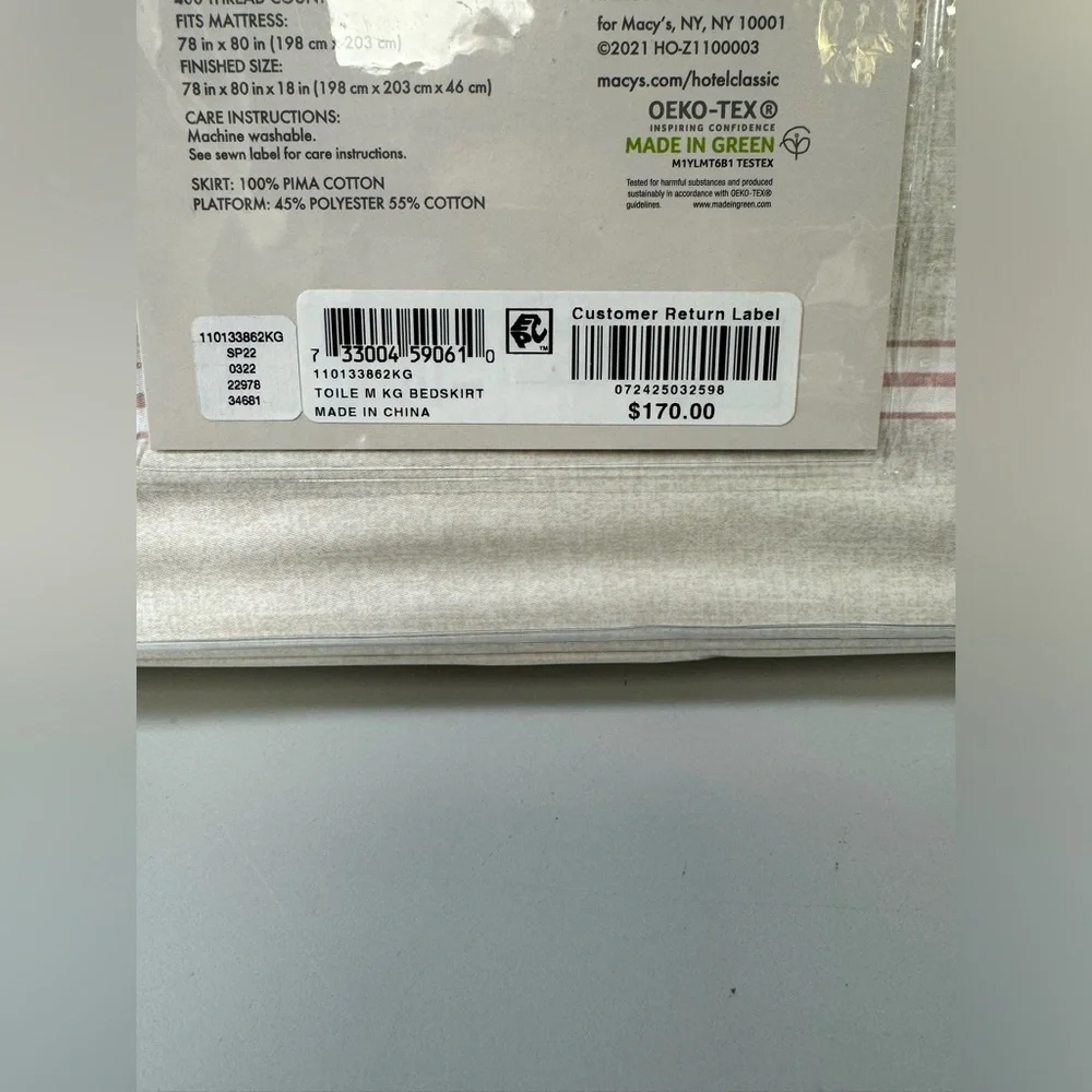 Hotel Collection King Bedskirt